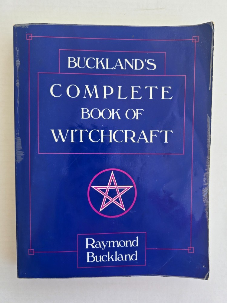 Buckland’s Complete Book of Witchcraft Raymond Buckland Signed