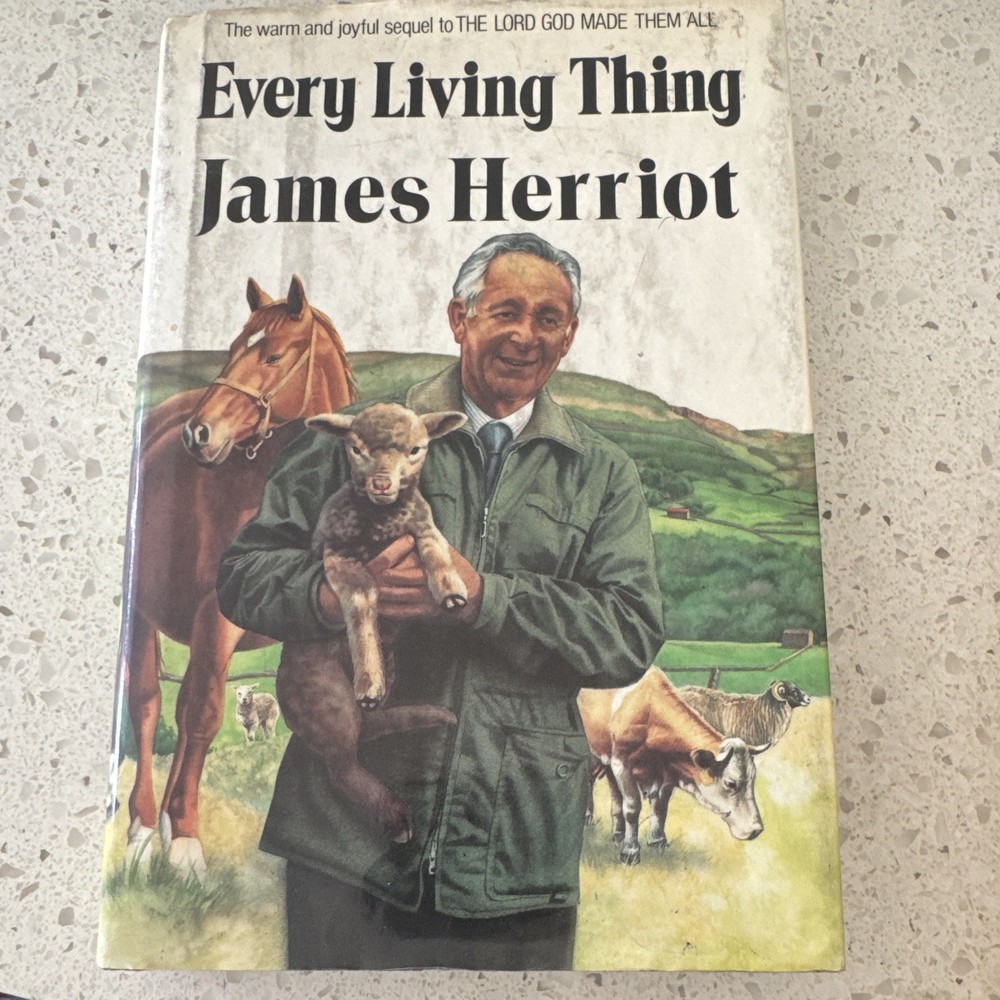 James Herriot Every Living Thing Hardcover First Edition 1992 St. Martin’s Press