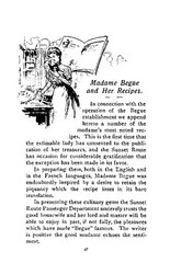 1900 Mme. Begué And Her Recipes; Old Creole Cookery Cook Book 76 Pages