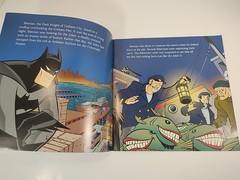 Batman Animated Series Storybook – The Laughing Fish – Kids WB DC Comics Vintage