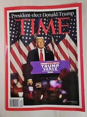 TIME MAGAZINE – NOVEMBER 25, 2024 – PRESIDENT-ELECT DONALD TRUMP