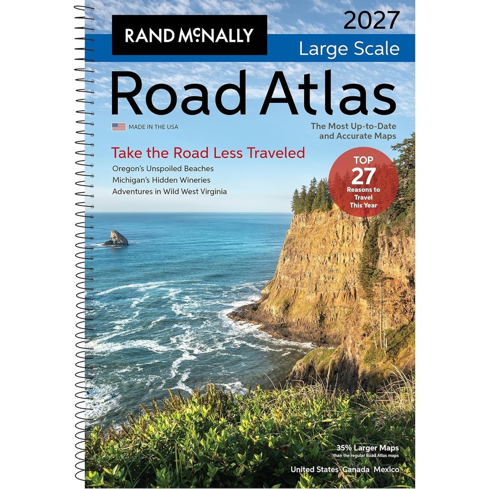 Rand McNally 2027 Large Scale Road Atlas by Rand McNally