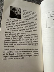 Questions & Answers On Bible Prophesy by Dr. Hilton Sutton 1982 Harrison House P
