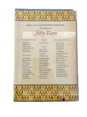 📚 Fadiman – FIFTY YEARS – Borzoi Books 1915-1965 Knopf 1st Edition