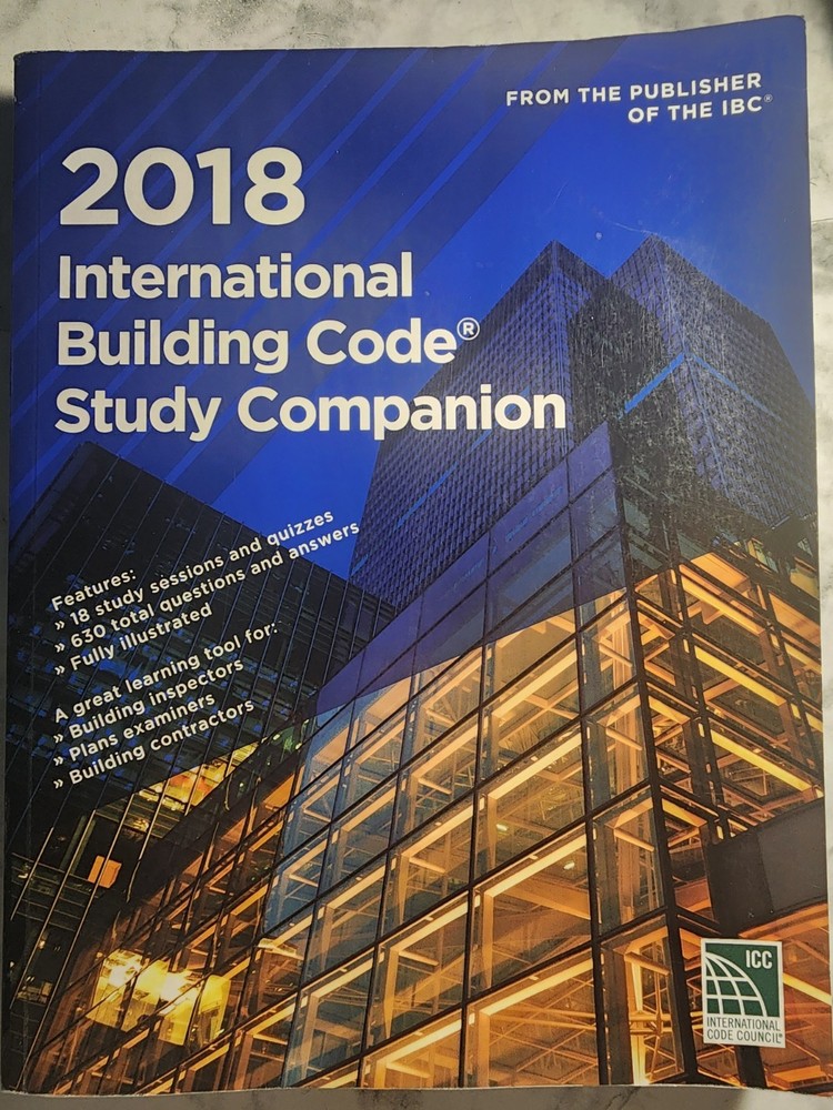 2018 International Building Code Study Companion by Icc (Trade Paperback)