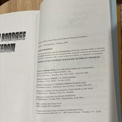 From Bondage To Freedom By Rabbi Abraham J. Twerski HB