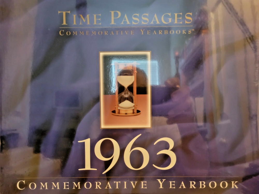 „TIME PASSAGES” 1963 Commemorative Yearbook Brand New Sealed