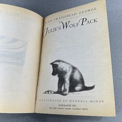 My Side of the Mountain & Julie’s Wolf Pack Jean Craighead George 2 Book Lot