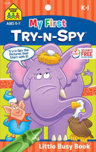 My First Try Spy – Little Busy Book – Paperback By Joan Hoffman – VERY GOOD