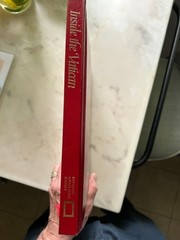 Inside the Vatican Hardcover Book – National Geographic 1991 gilt edging pages