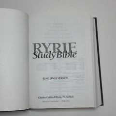 The Ryrie KJV Study Bible Hardcover (King James Version) Red Letter