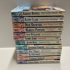 12 Vintage Harlequin Romance Novels 1980s & 1990s – Paper Back – Born in the USA