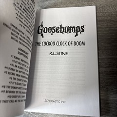 Goosebumps Fear Limited Edition Collectible Tin ORANGE 5 Book All First Printing