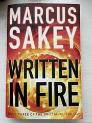Written in Fire by Sakey, Marcus