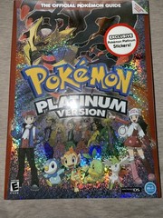 Sealed Brand New Pokemon Platinum Version: The Official Strategy Guide w/ Map