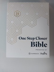 One Step Closer Bible NLT – Navy LeatherLike, Candace Cameron Bure + Index Tabs