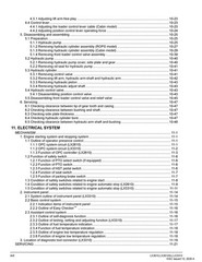KUBOTA LX2610 LX2610SU LX3310 WORKSHOP MANUAL, BIND – FRONT & BACK – XL FOLDOUTS