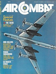 Air Combat May 75 Puma Bf 109G Tupolev Tu-20 USAF EB-57E Kamikazes NEIAF Helo