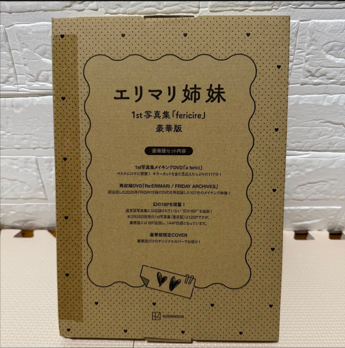 Elimari Sisters’ 1st Photobook „fericire” Deluxe Edition with Bonus DVD From JPN
