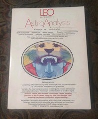 Vintage 1976 Leo AstroAnalysis Horoscope Book Grosset & Dunlap 360 Pages