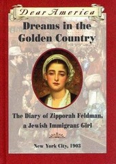 Dreams in the Golden Country: The Diary- hardcover, 9780590029735, Kathryn Lasky