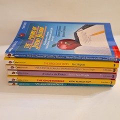 Scholastic Apple Paperbacks Lot of 6 Paperback Kids Books, Ages 9-12