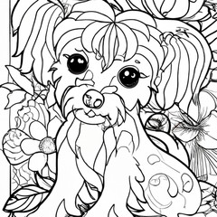 Chinese Crested The Coloring Book so Cute 100 pages Fun For all Ages No 4 of 20