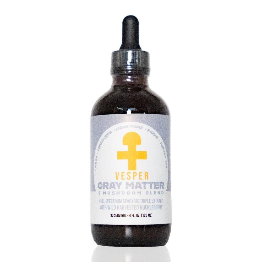 Gray Matter 5 Mushroom Blend – Spagyric (4oz./120ML)