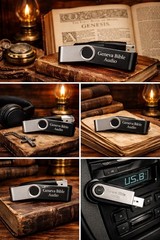 Geneva Bible Audio (1560) Public Domain | USB Flash Drive | CC0