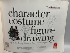 Character Costume Figure Drawing by Tan Huaixiang, 2004 1st Printing