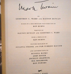 Mark Twain An Illustrated Biography HCDJ G. Ward, D. Duncan, & Ken Burns 2001