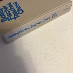 Bobby Fischer Teaches Chess Hardcover Xerox 1966 fourth printing