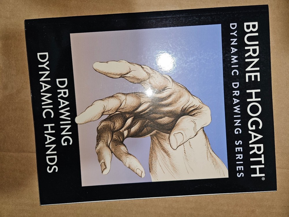 Burne Hogarth Drawing Dynamic Hands Graphic Novel Watson-Guptill