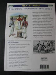 OSPREY MEN AT ARMS #335 EMIGRE & FOREIGN TROOPS IN BRITISH SERVICE #2 VG/NN