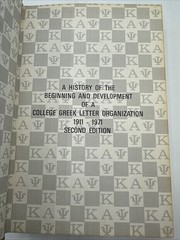 The Story Of Kappa Alpha PSI William L Crump C Rodger Wilson 1972 Second Edition
