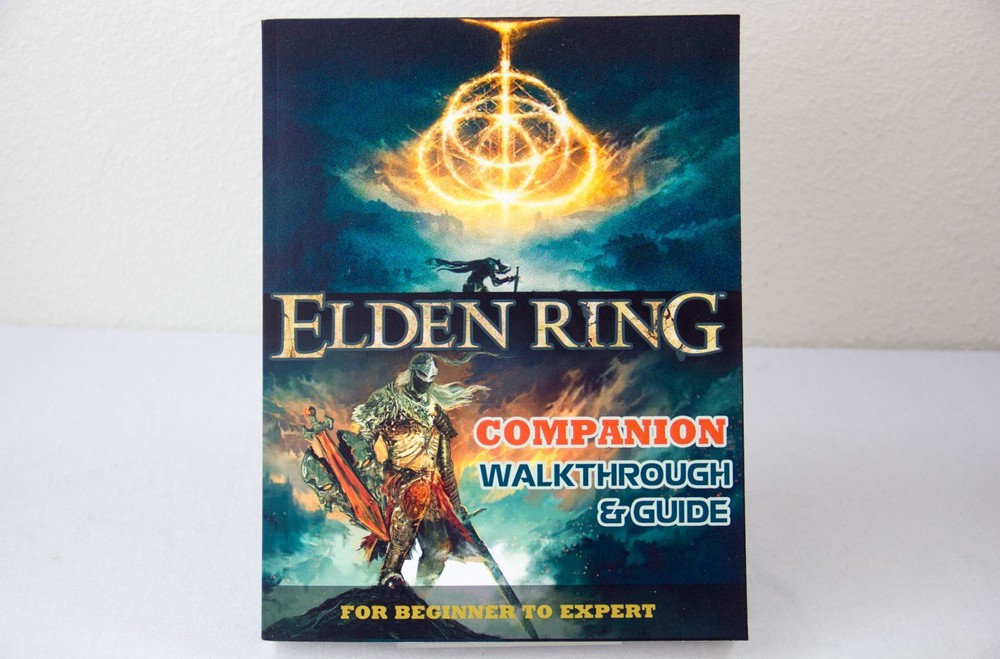 Elden Ring Companion Walkthrough And Guide Paperback Book 415 Pages! RARE VHTF