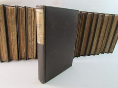 Honore de Balzac 20 Volumes 1899 Antique Distressed Décor Book Set