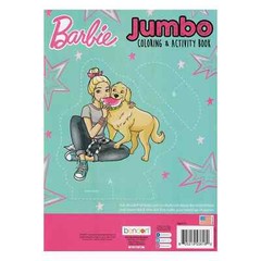 Barbie Coloring and Activity Book – 64 Pages with Bonus 3D Character Cutout!