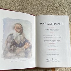 War and Peace by Leo Tolstoy Easton Press Leather Bound 100 Greatest 1981