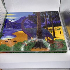 Jigsaw Dinosaurs by Anne Sharp. (2000, Hardcover) jigsaw puzzles in a book form