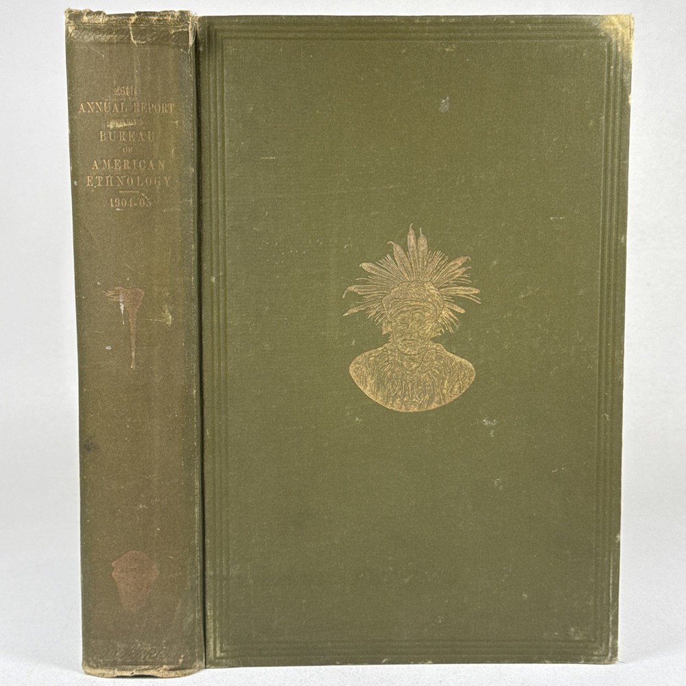 26th Annual Report of the Bureau of American Ethnology Mythology 1904 HC
