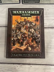EUC Warhammer 40,000 In The Grim Darkness Of The Far Future 2nd Ed.W/ Ref Cards