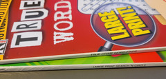 Lot of 2 Word-Search Large Print Puzzle Books-Kappa True Crime & Search & Circle