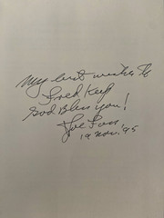 SIGNED Joe Foss ~ A Proud American: The Autobiography of Joe Foss HCDJ 1st/1st