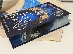 Signed fury bound by sable Sorensen- Waterstone edition w/ pin & tote