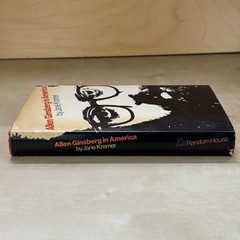 Allen Ginsberg in America by Jane Kramer Hardcover DJ 1969 1st Printing
