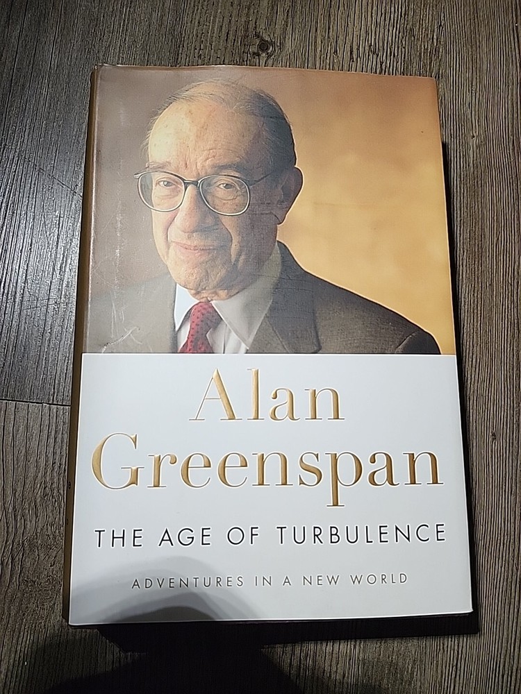The Age Of Turbulence Alan Greenspan 2007 Hardcover