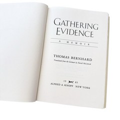 Thomas Bernhard 7 Book Lot, The Loser, Woodcutters, Yes, Gathering Evidence 1sts