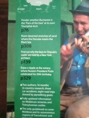 Romania and Moldova by Lonely Planet guide (2007, Trade Paperback) NEW 392 Pages