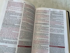 KJV Word Study Reference Bible 2023 Black Leather-Soft SEALED